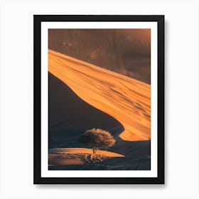 Sand Dunes Art Print