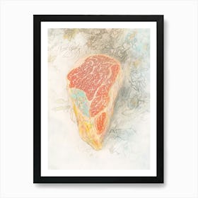 Piece Of Steak 1 Art Print