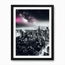 City Skyline 5 Art Print