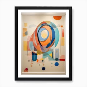 Dance Of Colors Art Print