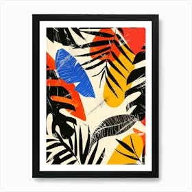 Tropical Leaves 91 Art Print