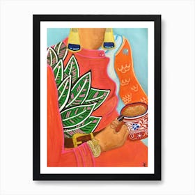 Chocolatito Caliente Art Print