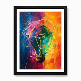 Light Bulb 5 Art Print