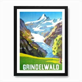 Grindelwald, Switzerland Art Print