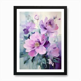 Peonies 28 Art Print