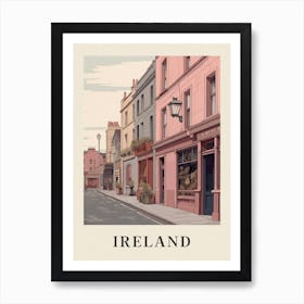 Vintage Travel Poster Ireland 3 Art Print