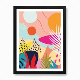 Moon Garden Art Print