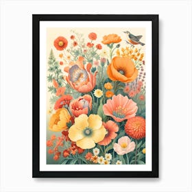 Flowers In A Vase 10 Art Print