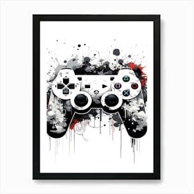 Graffiti Gaming Colorful Art Print