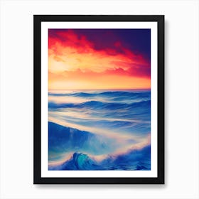 Ocean Sunset Art Print