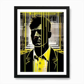 Man In Yellow Suit Art Print