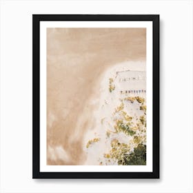 Abstract Beach Art Print