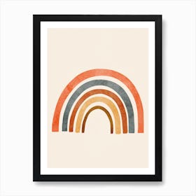 Abstract Rainbow 88 Art Print