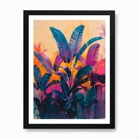 Tropical Sunset Art Print