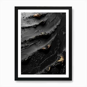 Black Water Art Print