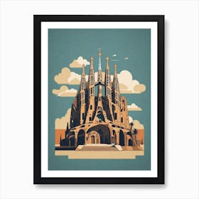 Sagrada Familia Barcelona Art Print