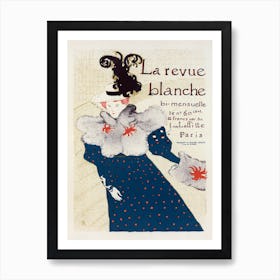 La Revue Blanche (1897), Henri de Toulouse-Lautrec Art Print