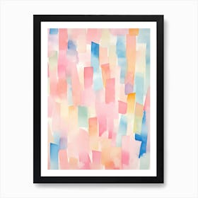 Watercolor Abstract Background Art Print