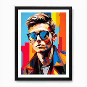 Portrait Of A Young Man 1 Art Print