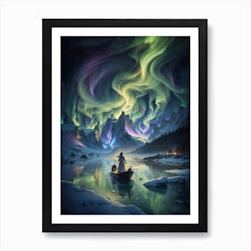 Dreaming of Northern Lights Poster