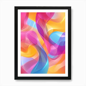 Abstract Background 49 Art Print