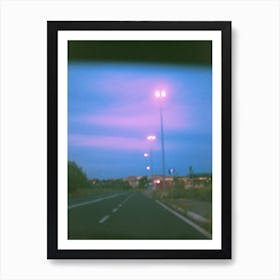 City Lights Art Print