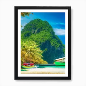 El Nido Philippines Pop Art Photography Tropical Destination Art Print