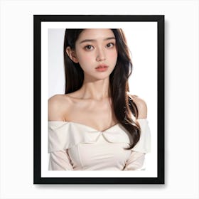 Asian Model Art Print