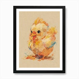 Little Chick 1 Art Print