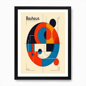 Bauhaus exhibition print 9 Art Print