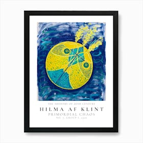 Hilma Af Klint Premordial Chaos 1 Affiche