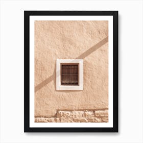 Window On A Wall Art Print