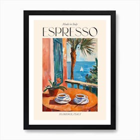 Florence Espresso Made In Italy 1 Poster Art Print