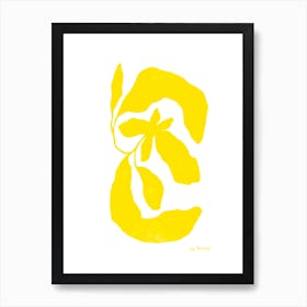 Spring Yellow Flowers 8 Art Print