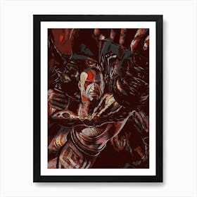 God Of War 8 Art Print