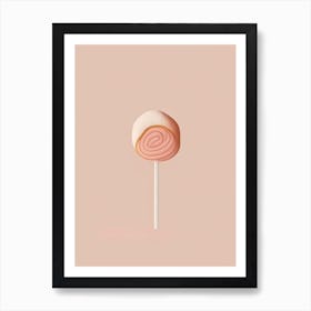 Cinnamon Candy Candy Sweetie Simplicity Flower Art Print