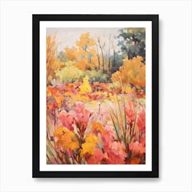 Autumn Gardens Painting Le Jardin Plume France 3 Art Print