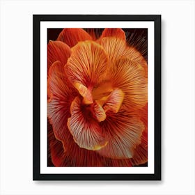 Abstract Flower 4 Art Print