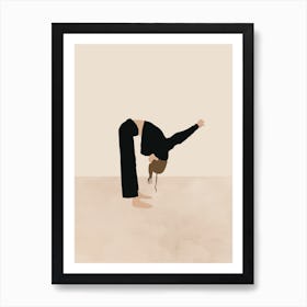 Yoga Pose 2 Art Print