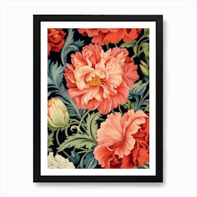 Floral Pattern 34 Art Print