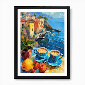 Rome Espresso Made In Italy 3 Art Print