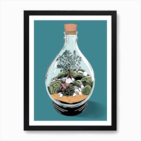 Bonsai Terrarium Art Print