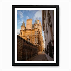 Oxford England Street Scene Art Print