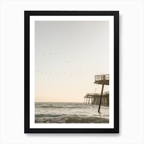 California Surfers Art Print