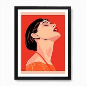 Portrait Of A Woman 535 Art Print