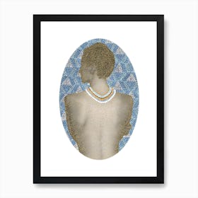 Noise Woman Art Print