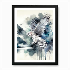 Wild Animal Illustration 224 Art Print