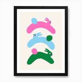 Bunnies Art Print