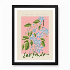 São Paulo Floral Exhibition Art Print