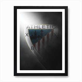 Athletic Club Spain Football Poster Art Print